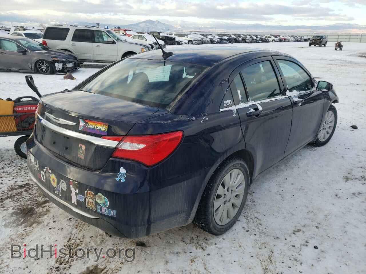 2013 CHRYSLER 200 - VIN: 1C3CCBAG3DN726735 - Фото 4