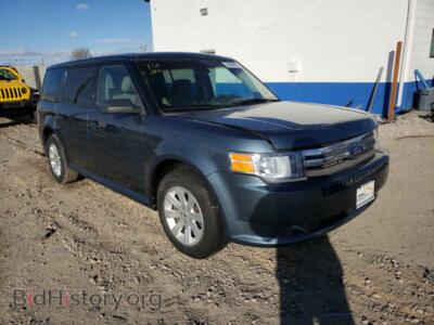 2010 Ford FLEX Flex SE, blue — VIN 2FMGK5BC0ABA58389, Copart