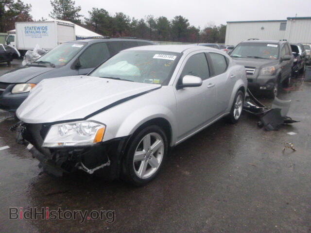 2011 DODGE AVENGER - VIN: 1B3BD1FB3BN554393 - Фото 2