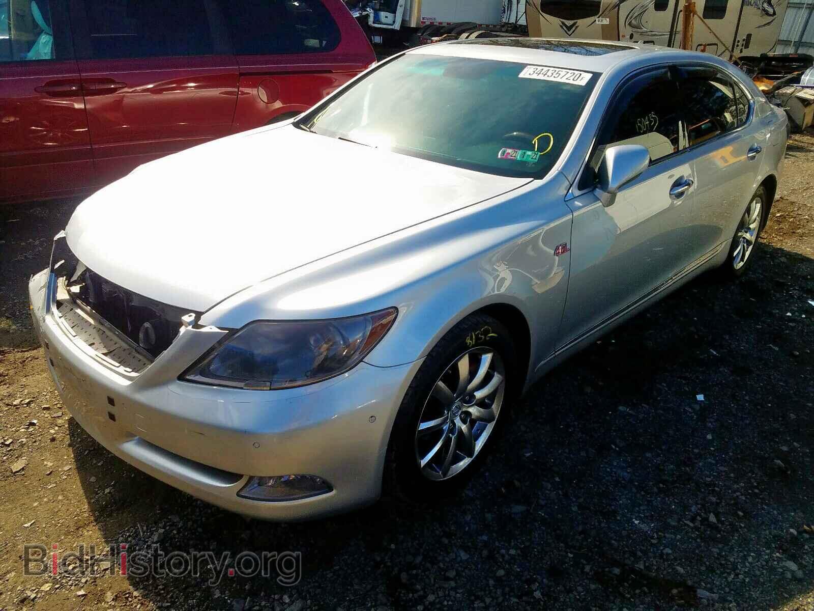 2007 LEXUS LS460 - VIN: JTHGL46F575003920 - Фото 2