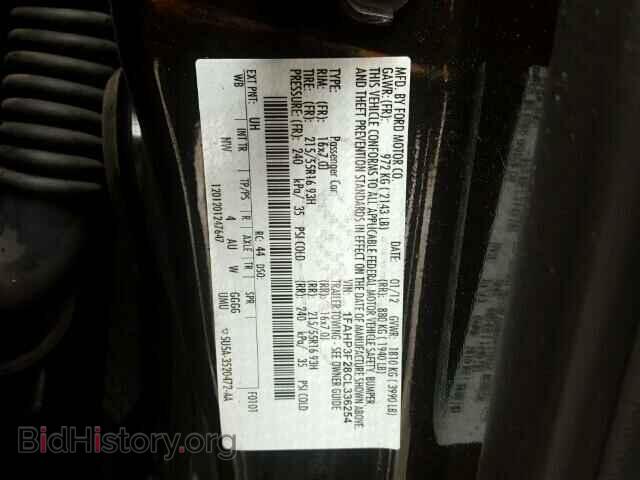 2012 FORD FOCUS - VIN: 1FAHP3F28CL336254 - Photo 10