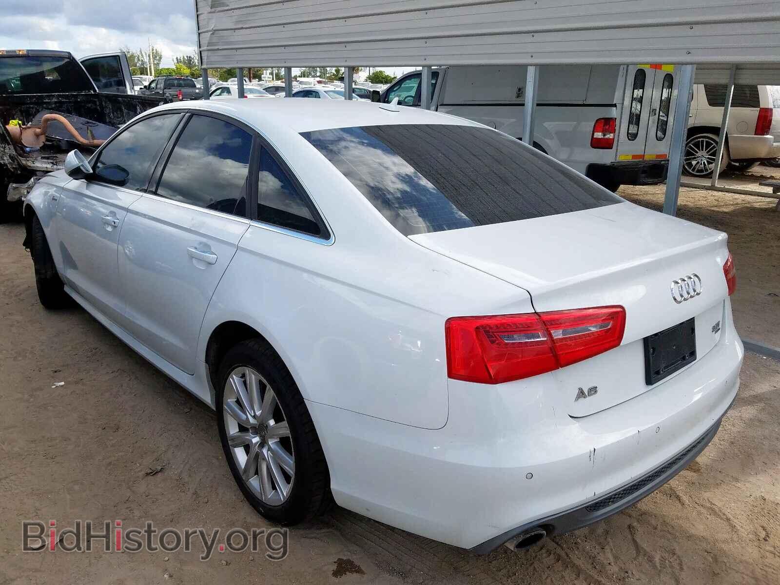 2012 AUDI A6 - VIN: WAUHGAFC4CN154818 - Фото 3