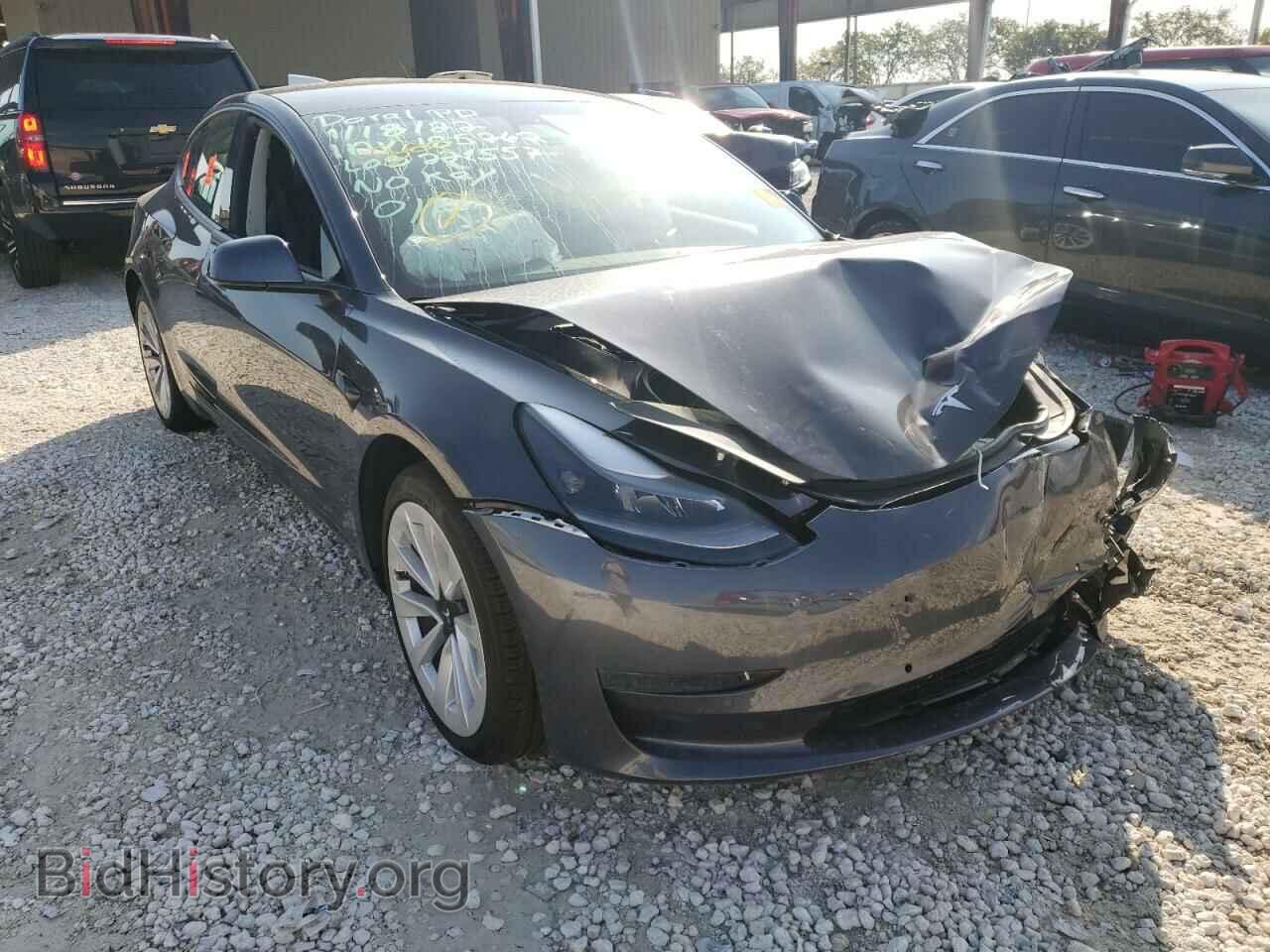 Photo 5YJ3E1EA3MF058469 - TESLA MODEL 3 2021