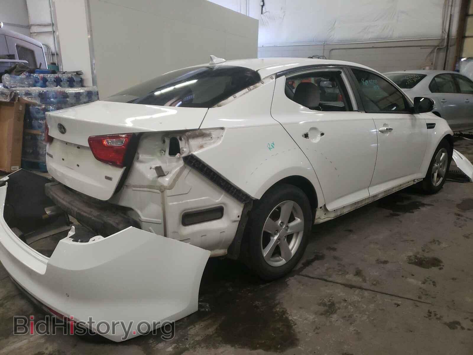 2015 KIA OPTIMA - VIN: KNAGM4A70F5551270 - Фото 4