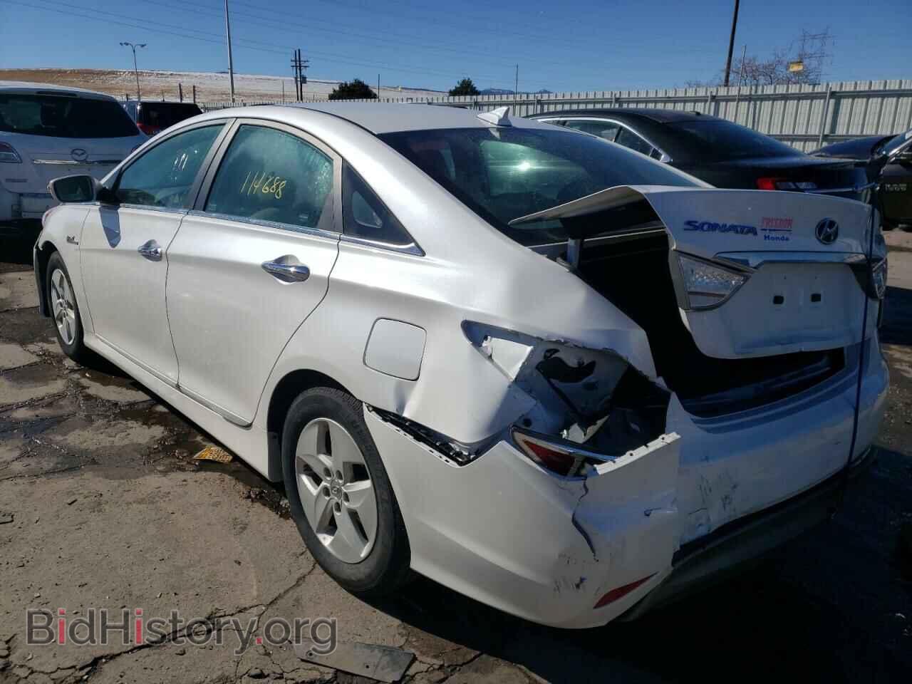 2012 HYUNDAI SONATA - VIN: KMHEC4A42CA046512 - Фото 3