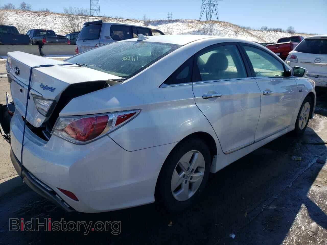 2012 HYUNDAI SONATA - VIN: KMHEC4A42CA046512 - Фото 4