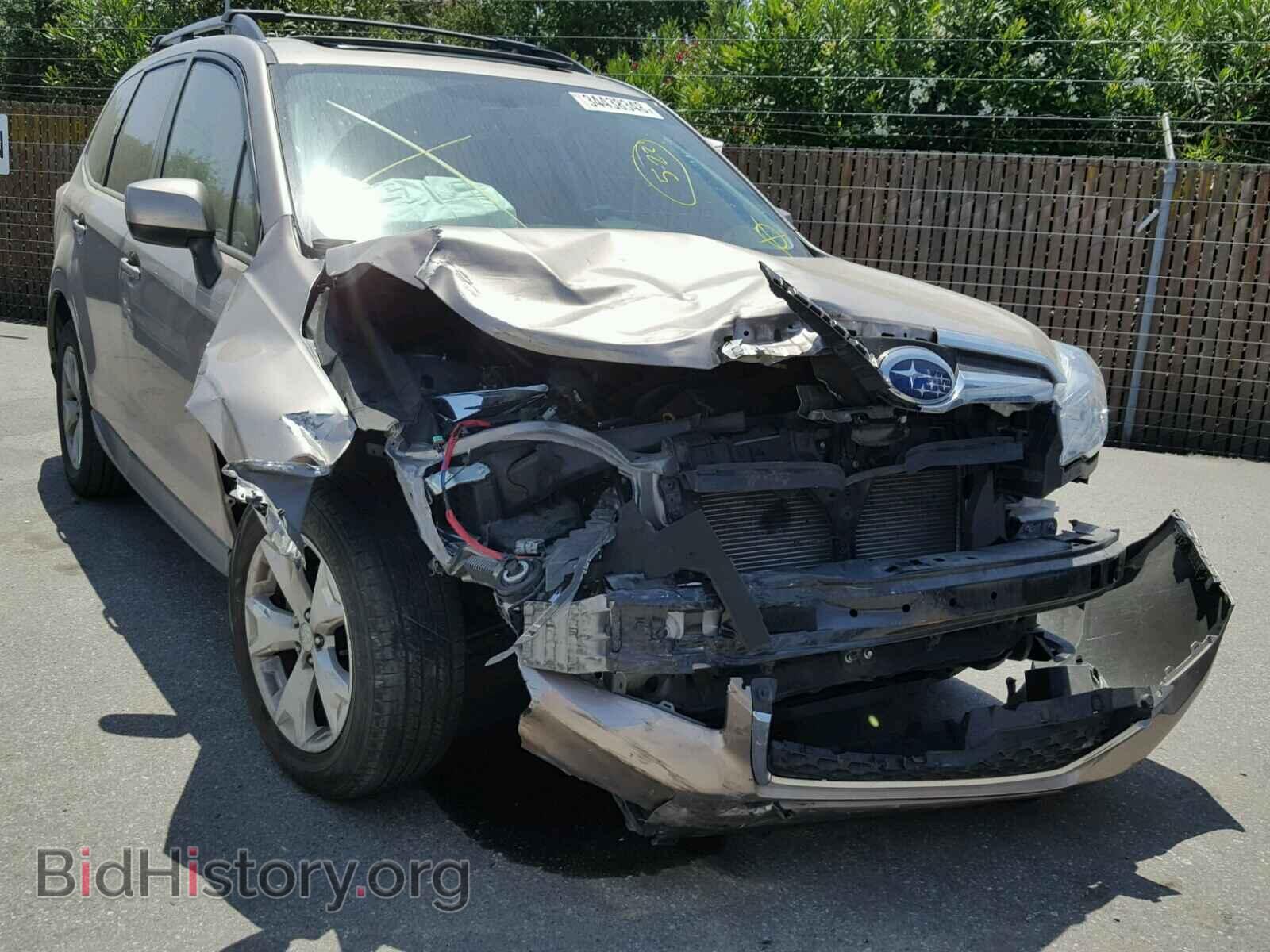 Фотография JF2SJADC4FH804829 - SUBARU FORESTER 2015
