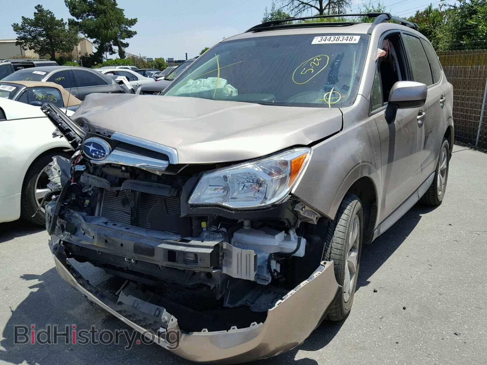 2015 SUBARU FORESTER - VIN: JF2SJADC4FH804829 - Фото 2