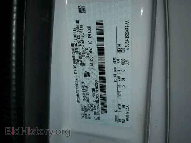 2012 FORD ECONOLINE - VIN: 1FDSS3BL3CDB16250 - Photo 10