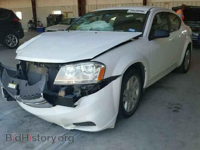 2012 DODGE AVENGER - VIN: 1C3CDZABXCN323649 - Фото 2