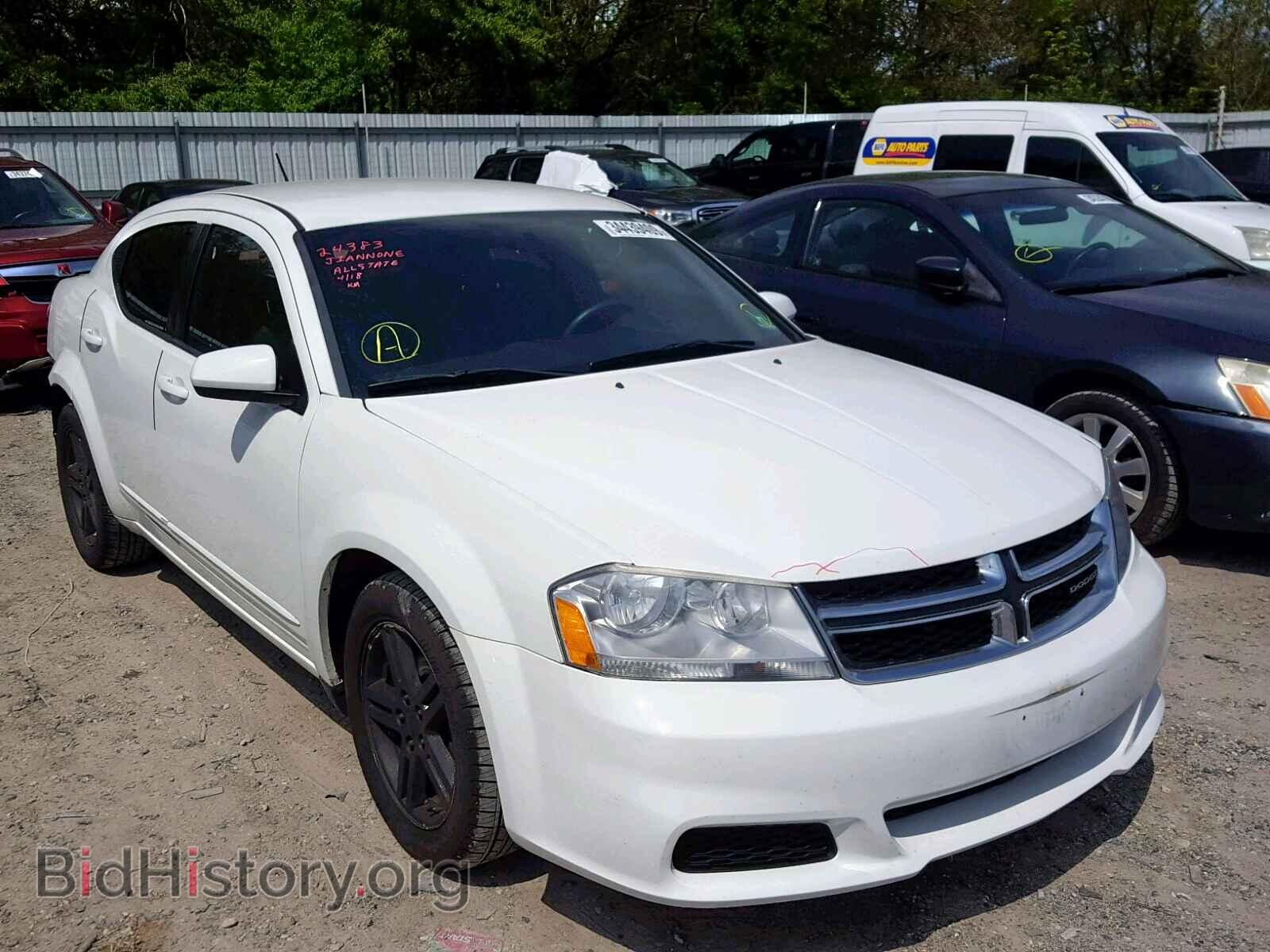 Photo 1C3CDZCB8CN167740 - DODGE AVENGER 2012