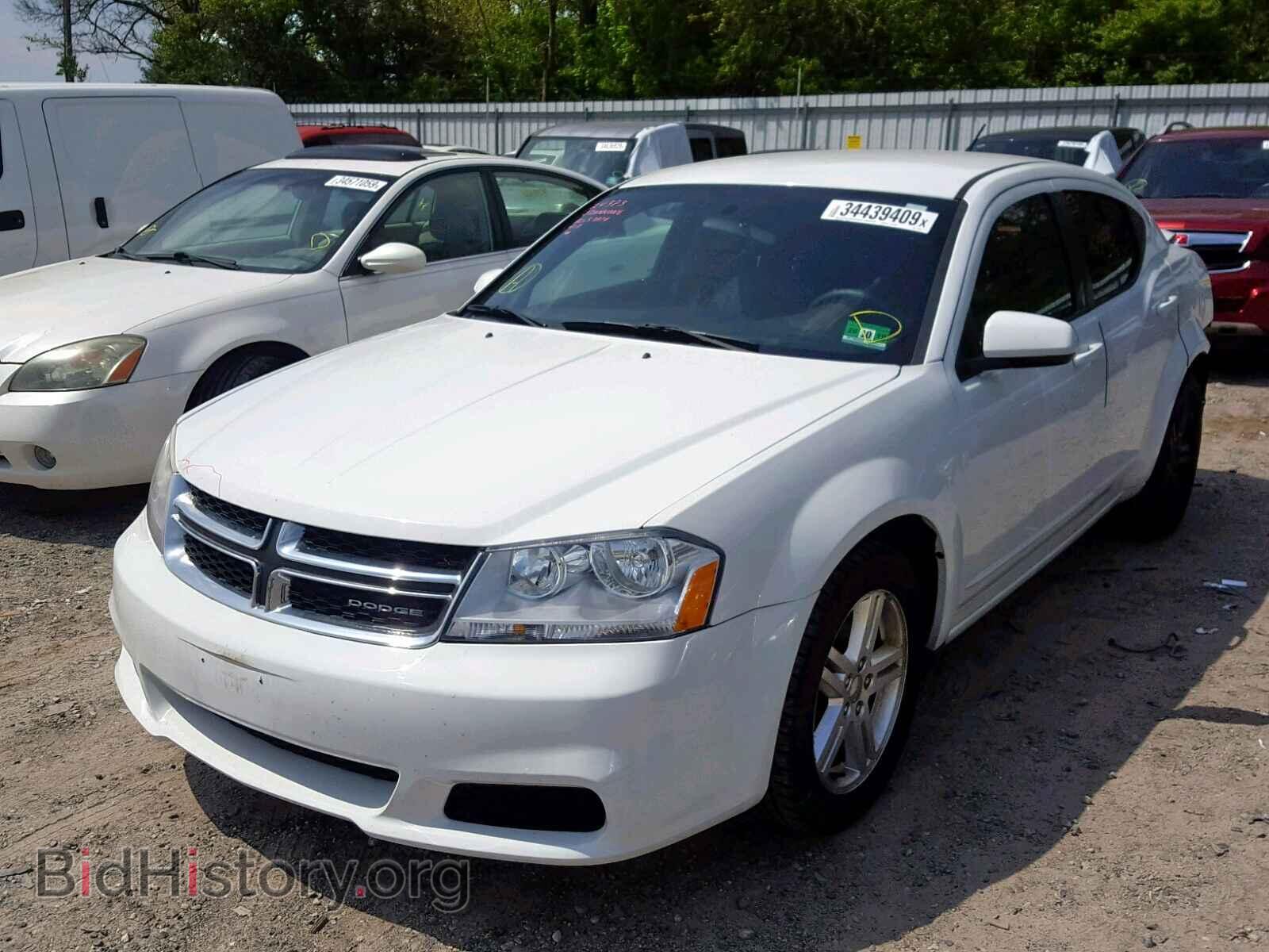 2012 DODGE AVENGER - VIN: 1C3CDZCB8CN167740 - Фото 2