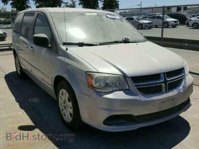 2014 Dodge CARAVAN Grand Cara, серебристый — VIN 2C4RDGBG1ER341810, Copart