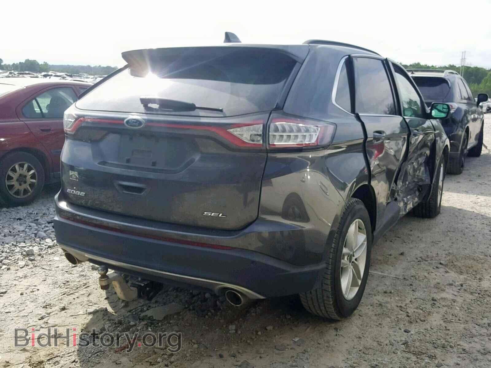 2015 FORD EDGE SEL - VIN: 2FMTK3J88FBB88945 - Фото 4