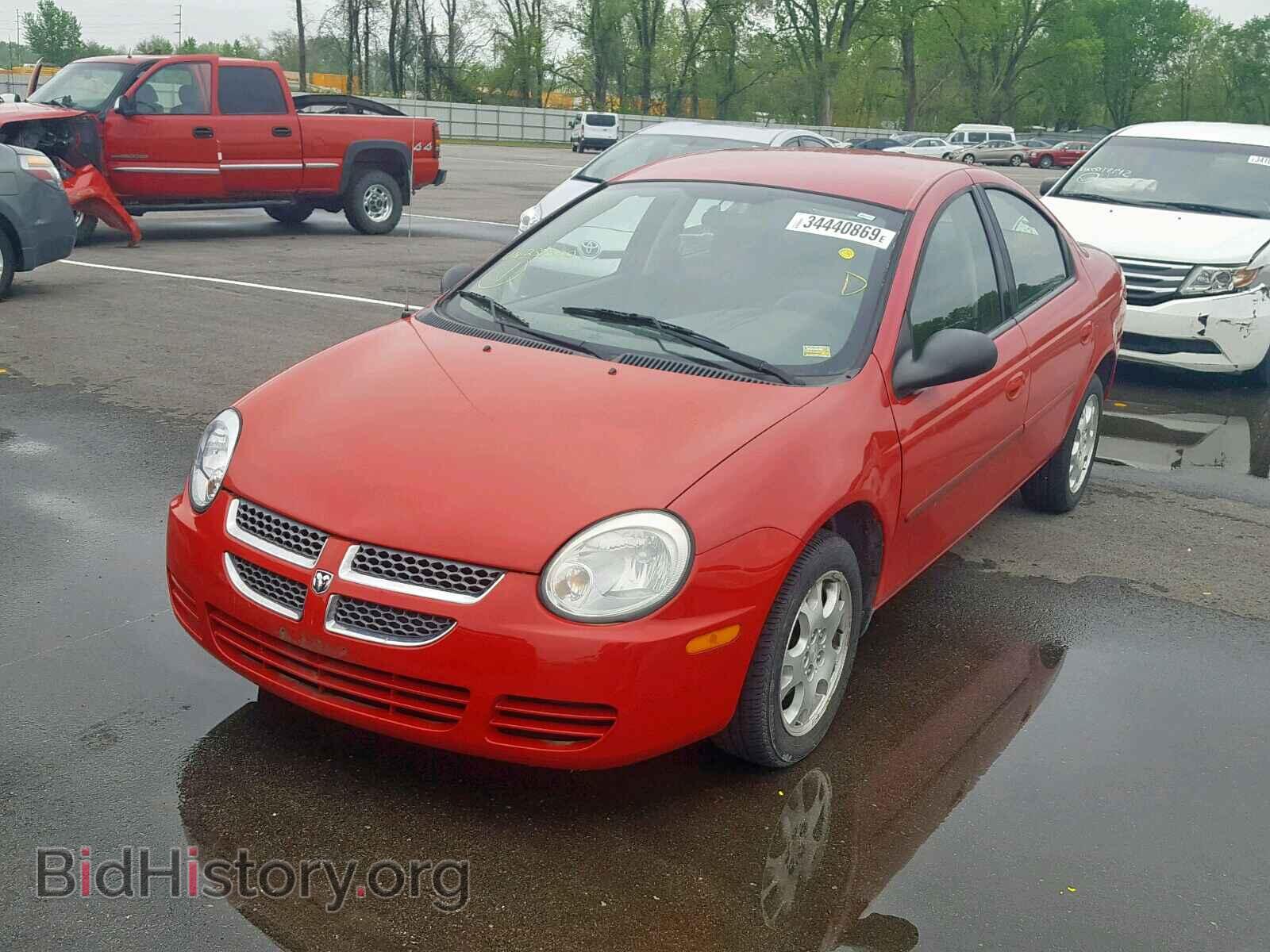 2005 DODGE NEON - VIN: 1B3ES56C75D239500 - Фото 2