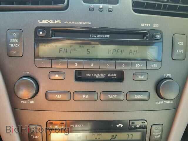 2003 LEXUS ES300 - VIN: JTHBF30G036019024 - Фото 9