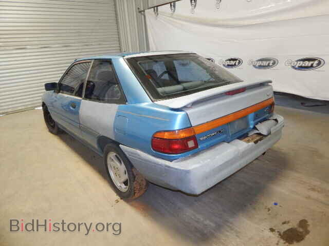 1993 FORD ESCORT - VIN: 1FAPP11J6PW159044 - Фото 3