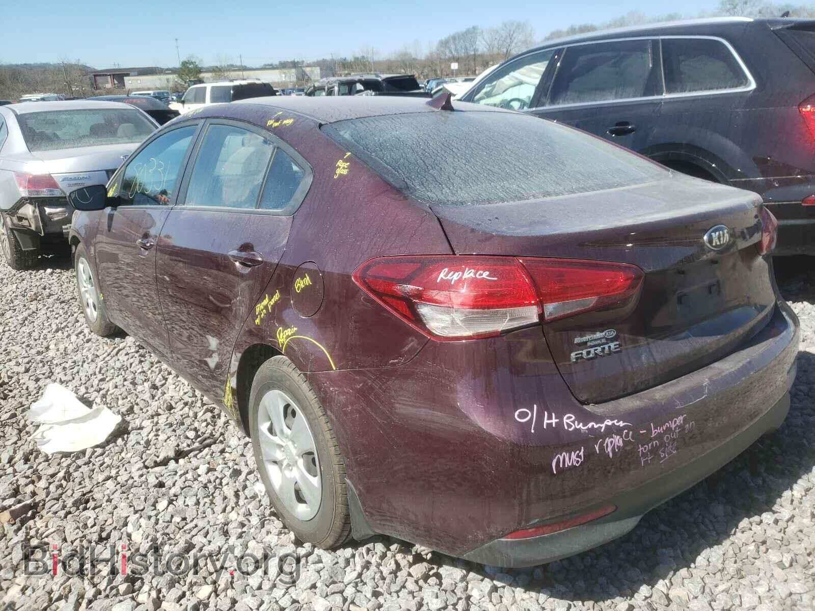 2017 KIA FORTE - VIN: 3KPFK4A77HE082156 - Фото 3