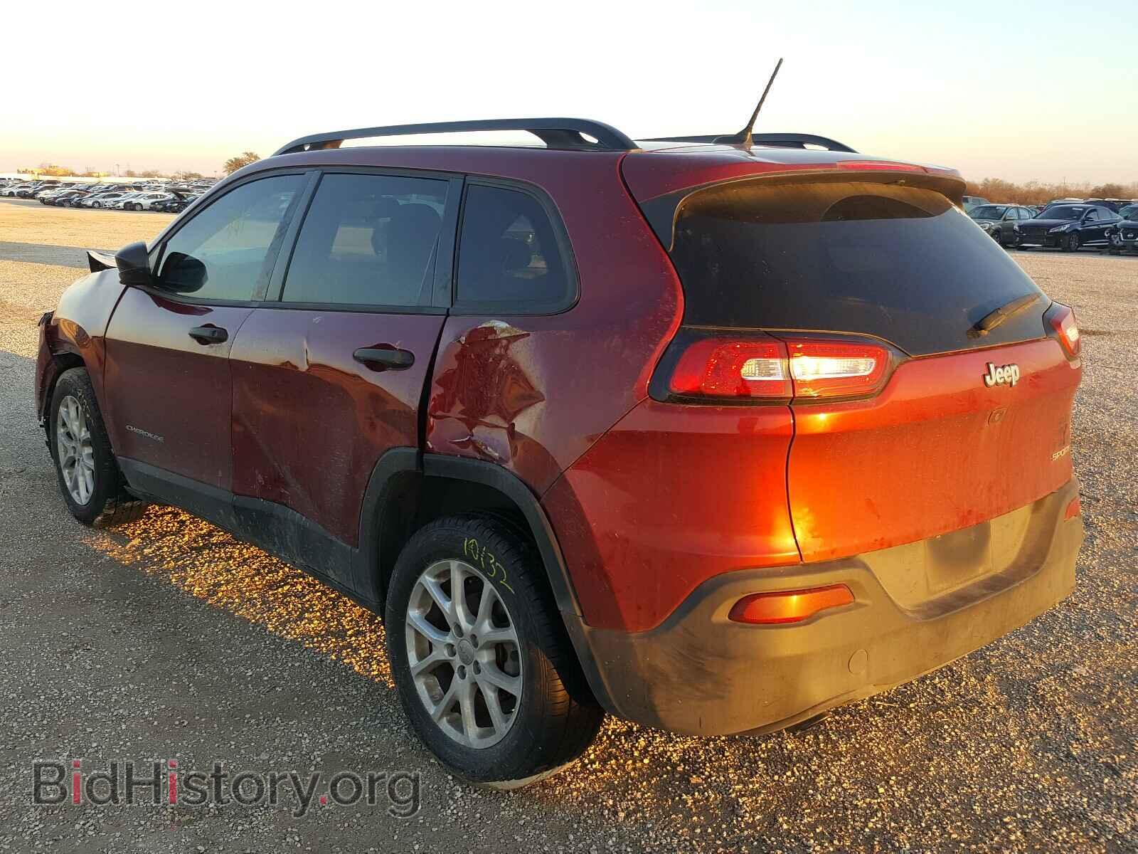 2016 JEEP CHEROKEE - VIN: 1C4PJLAB8GW257167 - Фото 3