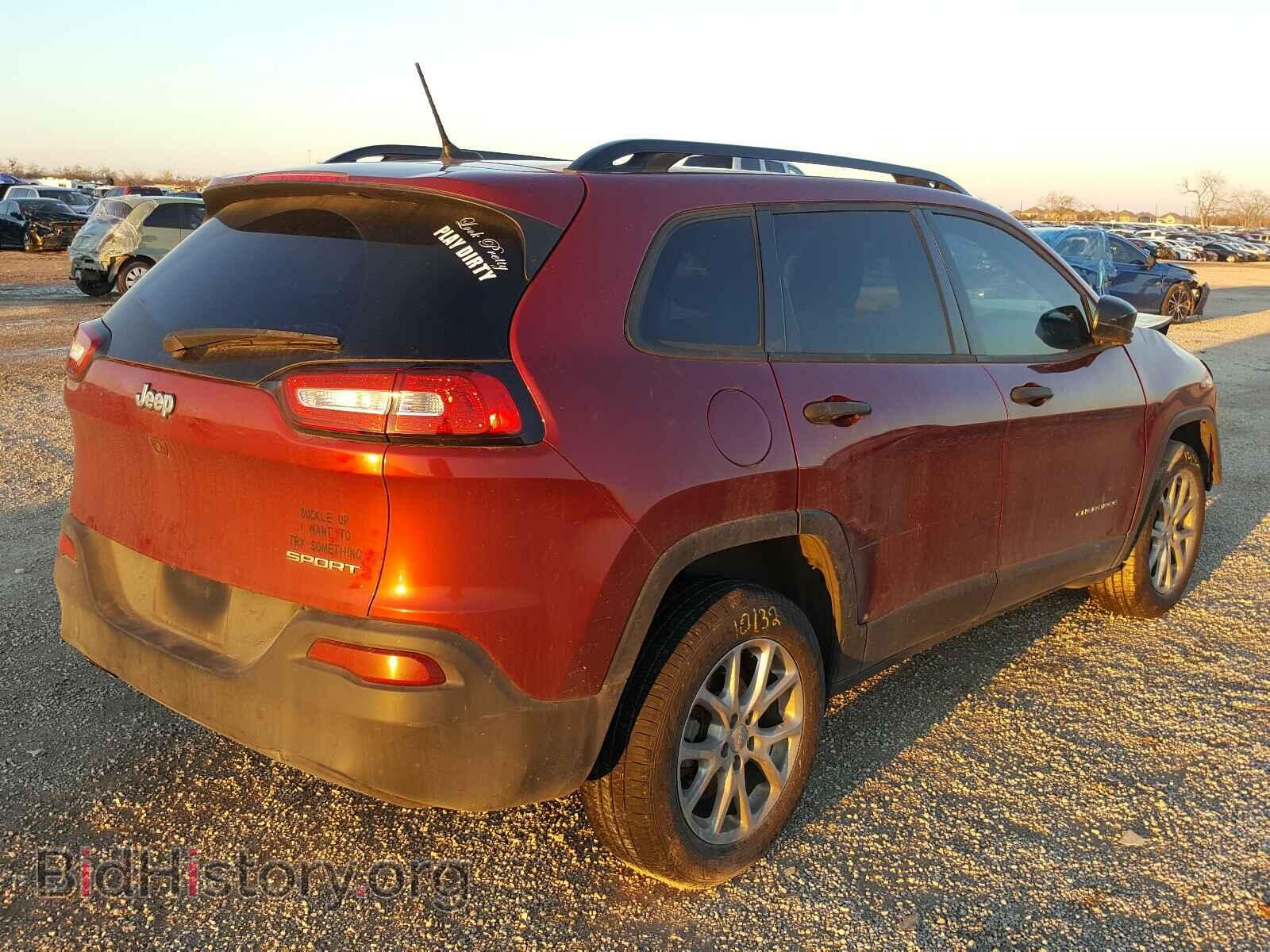 2016 JEEP CHEROKEE - VIN: 1C4PJLAB8GW257167 - Фото 4