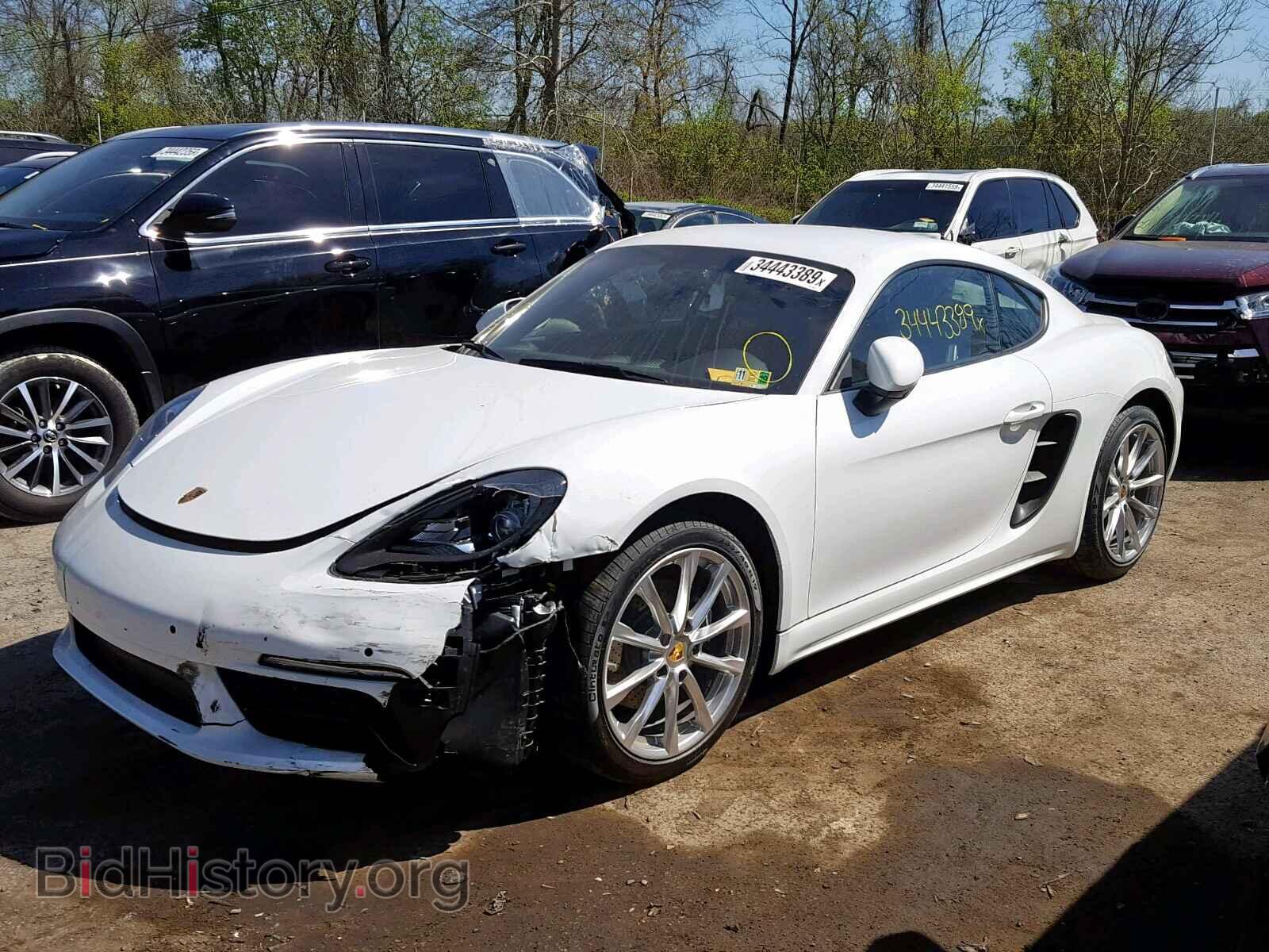 2019 PORSCHE CAYMAN BAS - VIN: WP0AA2A89KS260163 - Photo 2
