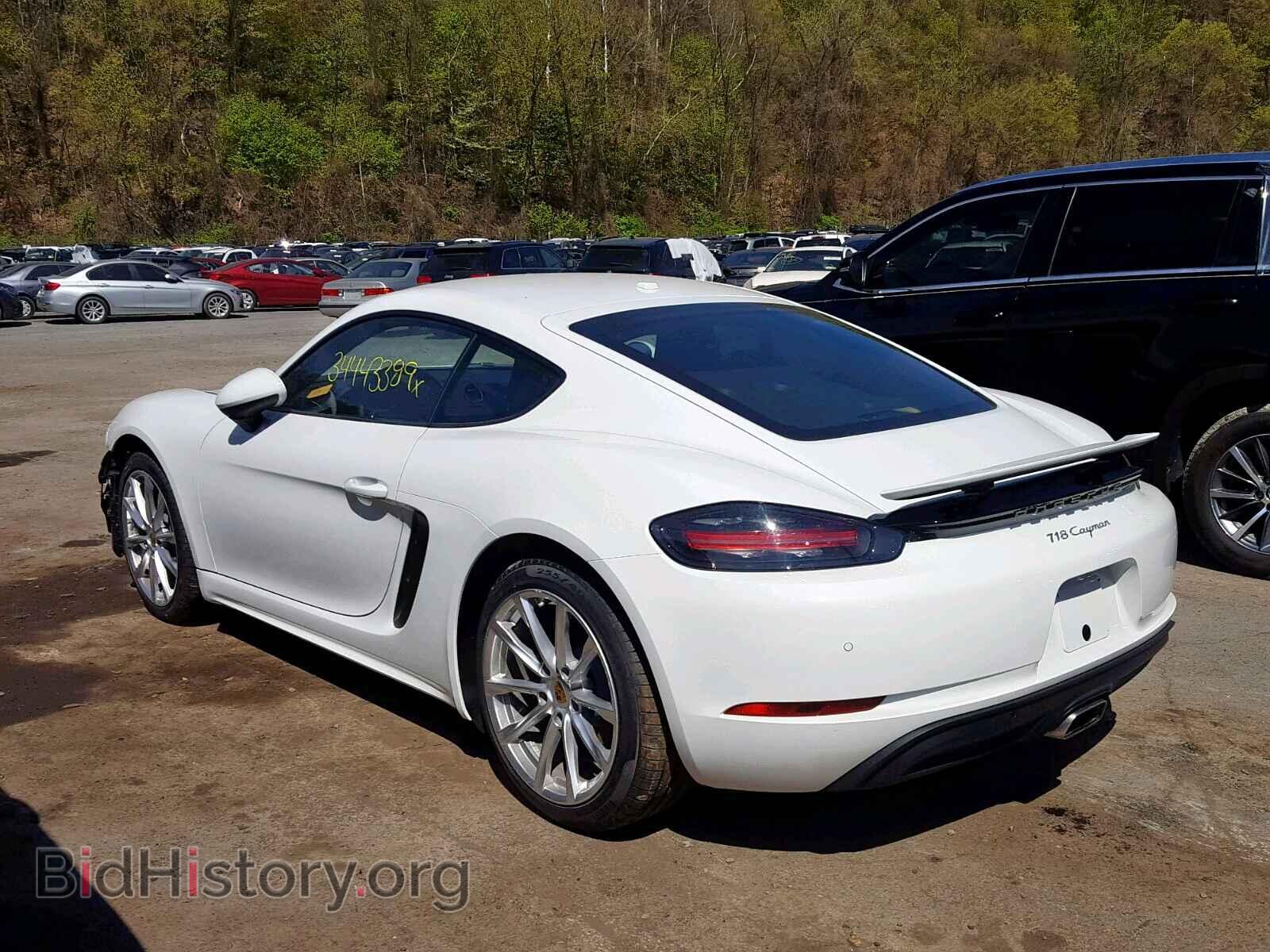 2019 PORSCHE CAYMAN BAS - VIN: WP0AA2A89KS260163 - Photo 3