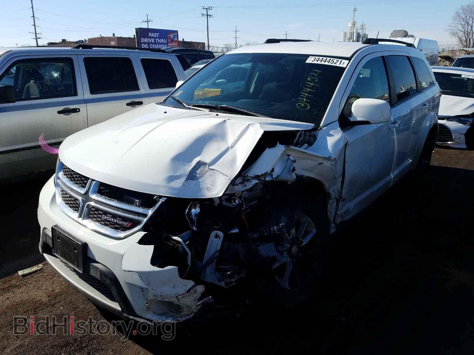 2017 DODGE JOURNEY - VIN: 3C4PDCBB0HT566435 - Фото 2