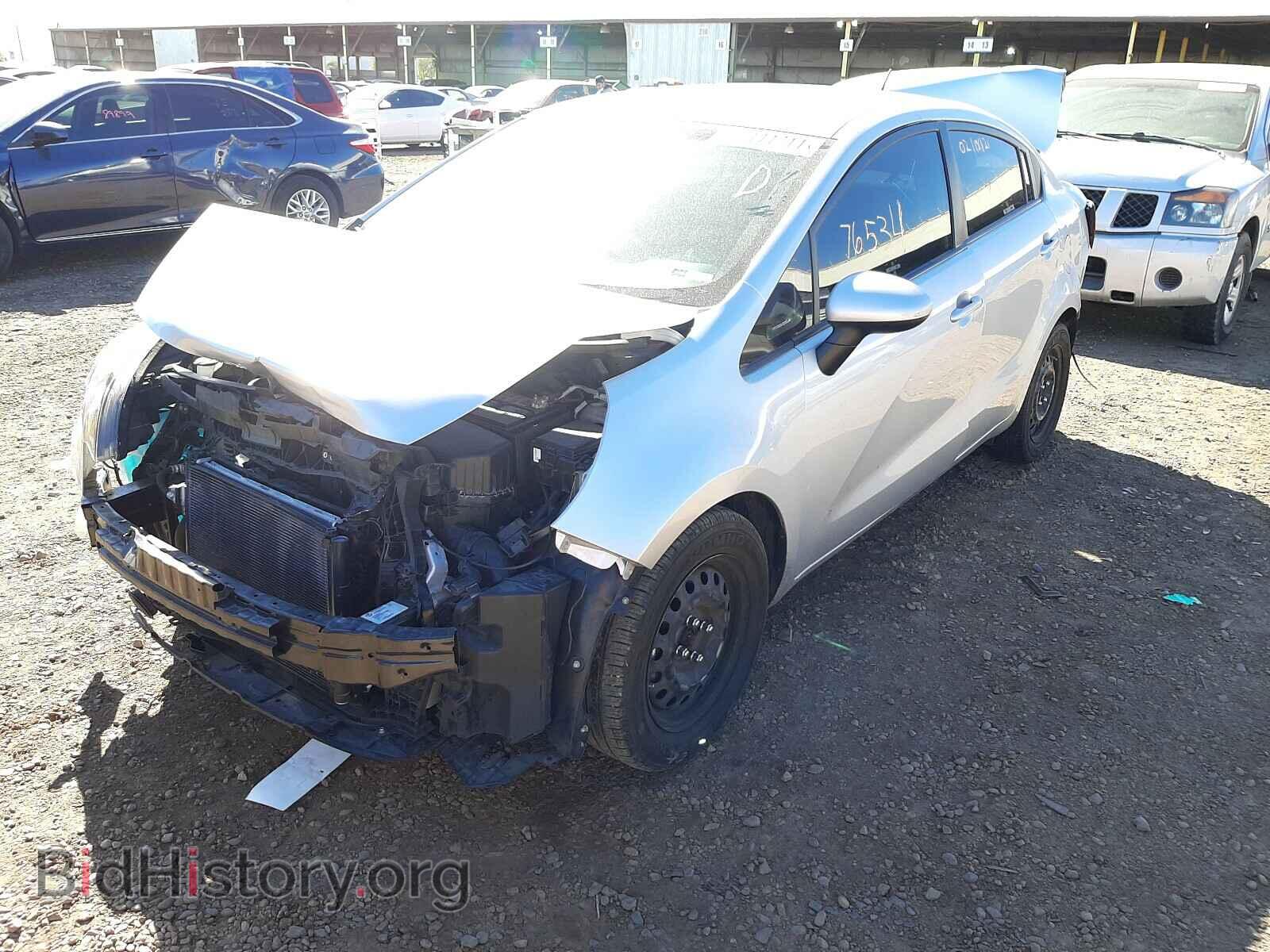 2016 KIA RIO - VIN: KNADM4A36G6586469 - Фото 2