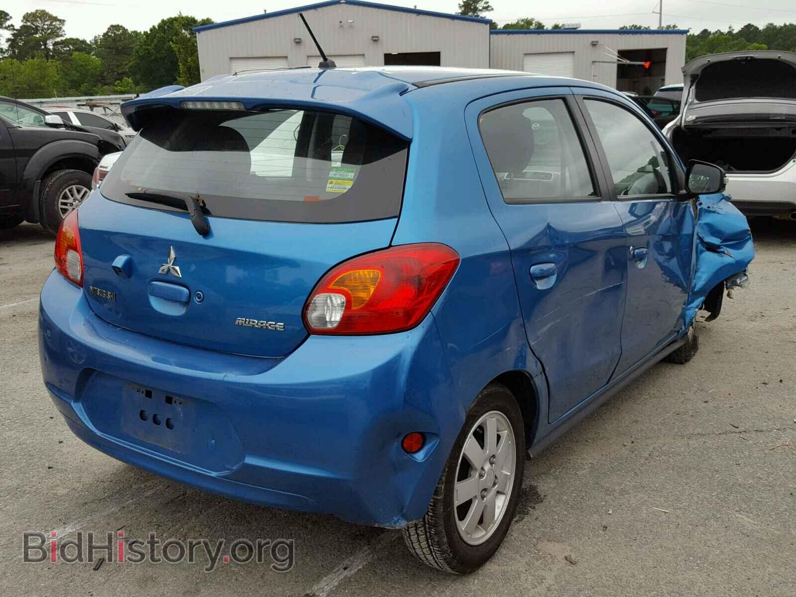 2015 MITSUBISHI MIRAGE - VIN: ML32A4HJ0FH014228 - Фото 4