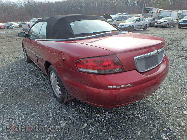 2001 CHRYSLER SEBRING - VIN: 1C3EL55U41N592100 - Фото 3