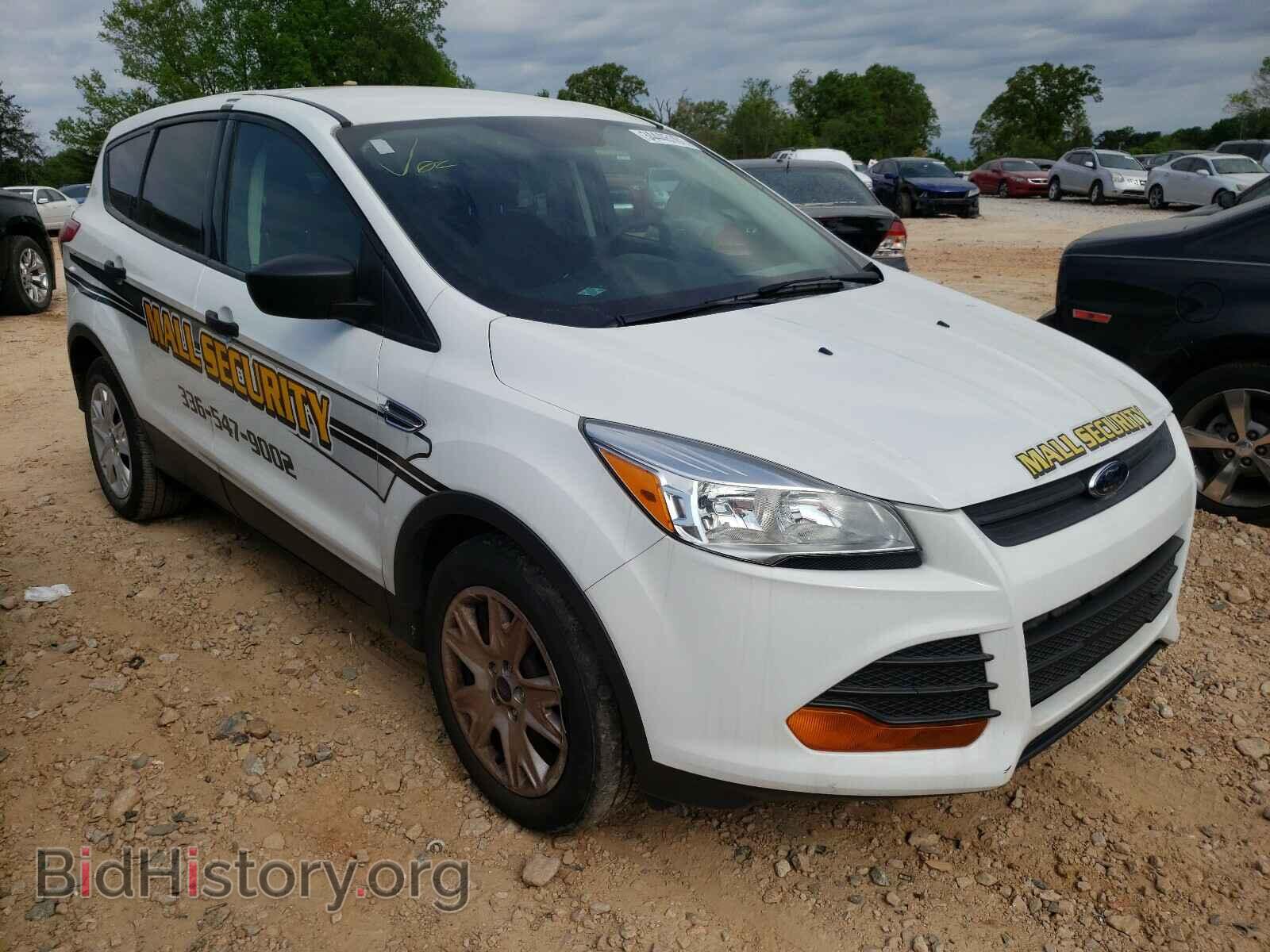 2015 Ford ESCAPE Escape S (VIN 1FMCU0F76FUC14333) — фото 1 из 10, Copart, повреждение: бок