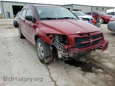 2008 Dodge CALIBER, красный — VIN 1B3HB28B68D779778, Copart