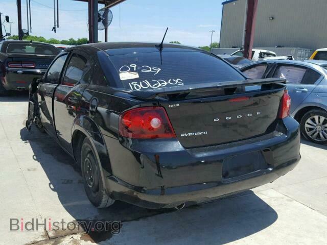 2013 DODGE AVENGER - VIN: 1C3CDZAG7DN664438 - Фото 3