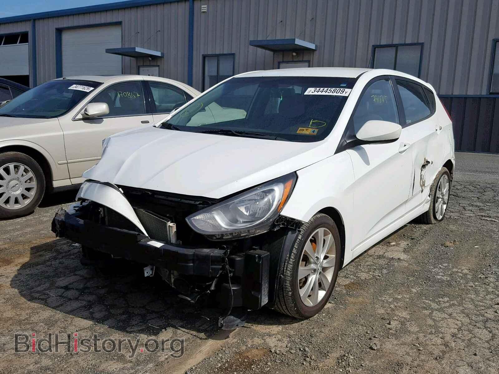 2012 HYUNDAI ACCENT - VIN: KMHCU5AE6CU020500 - Фото 2