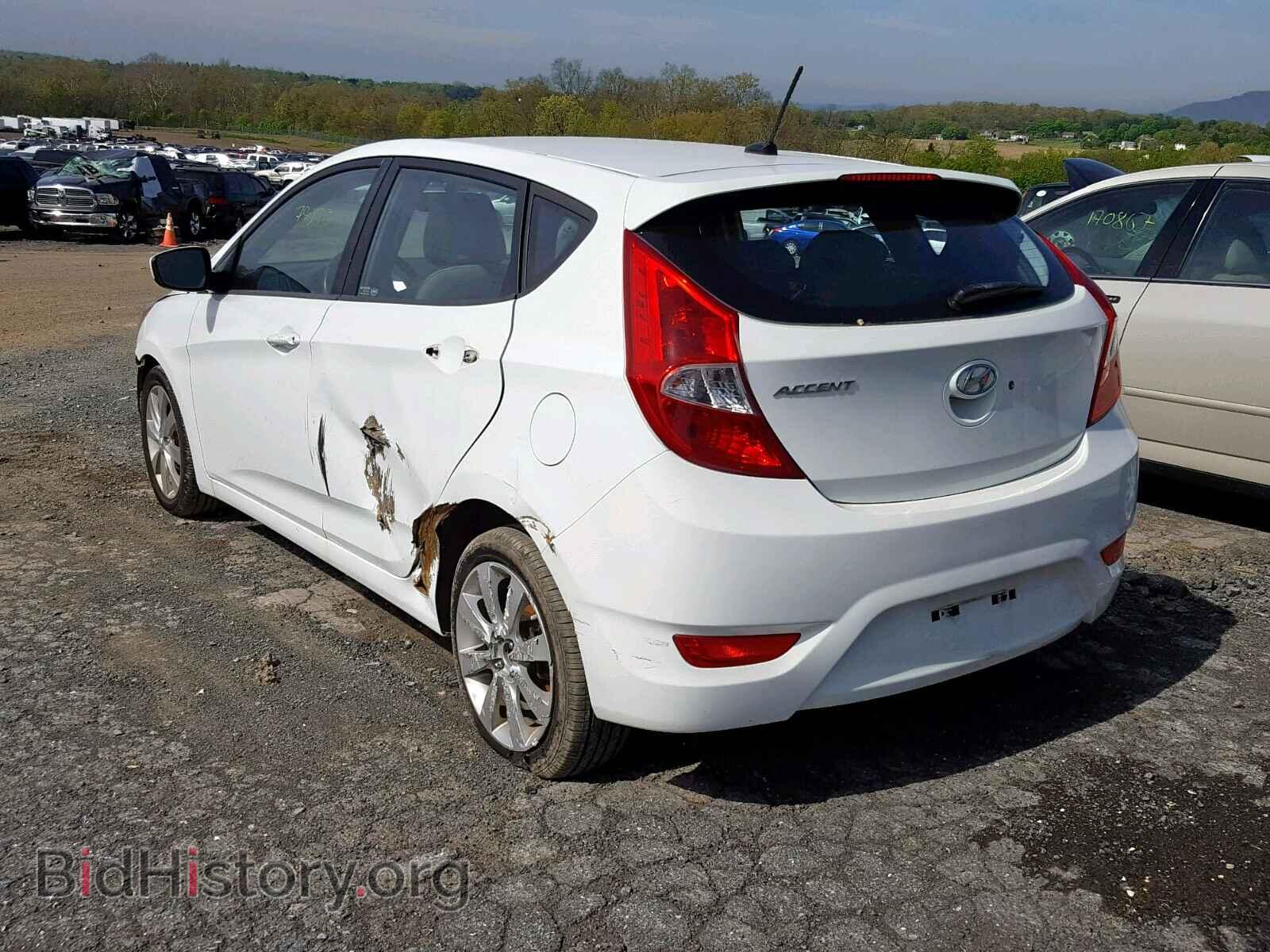 2012 HYUNDAI ACCENT - VIN: KMHCU5AE6CU020500 - Фото 3