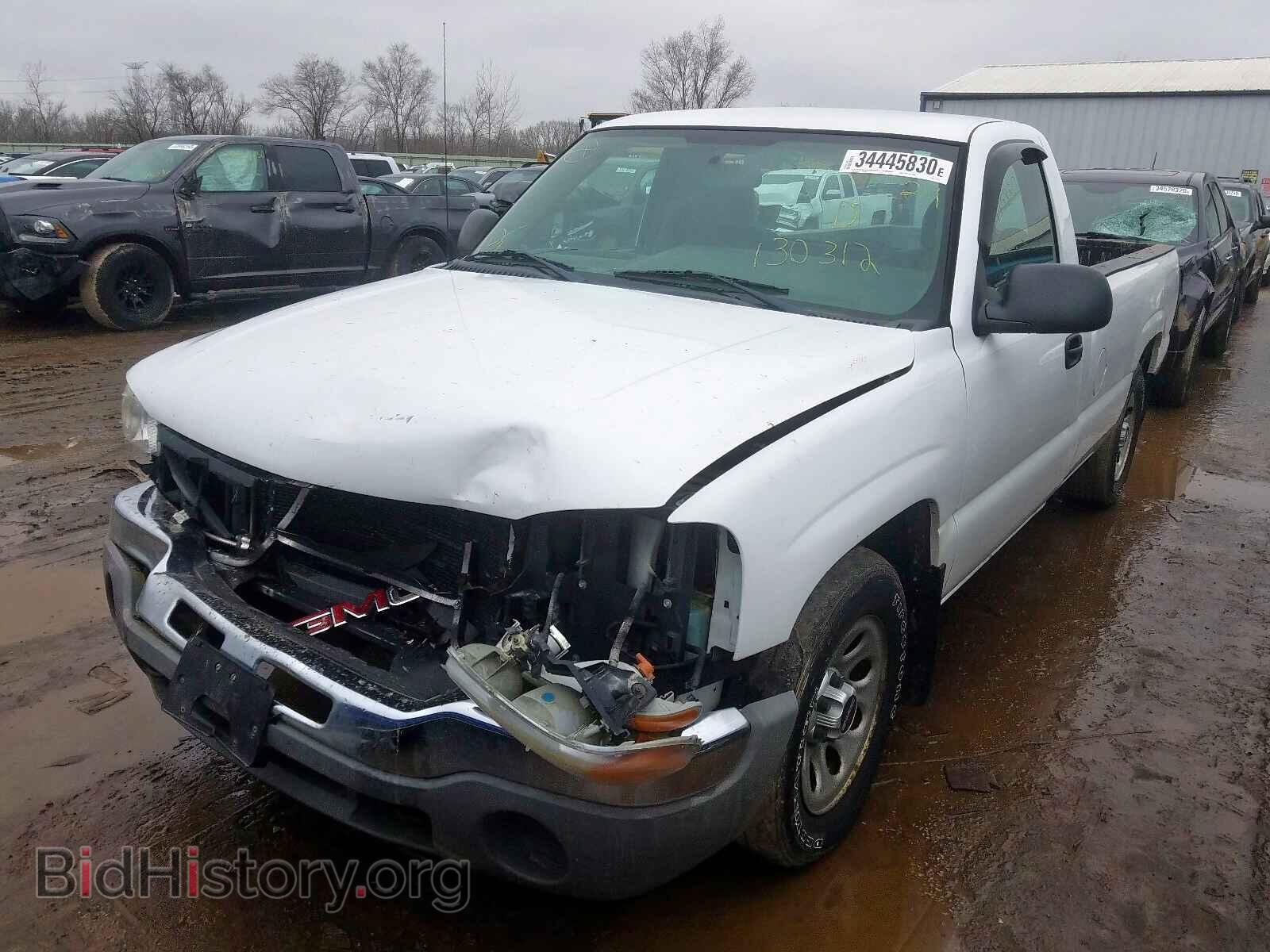 2007 GMC SIERRA - VIN: 1GTEC14X97Z130312 - Фото 2