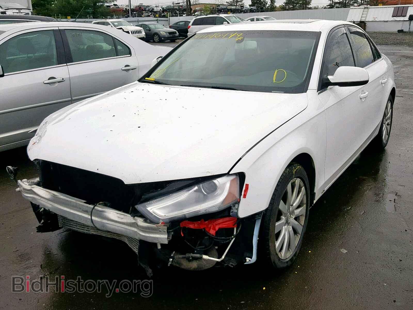 2013 AUDI A4 - VIN: WAUBFAFL4DN010034 - Фото 2