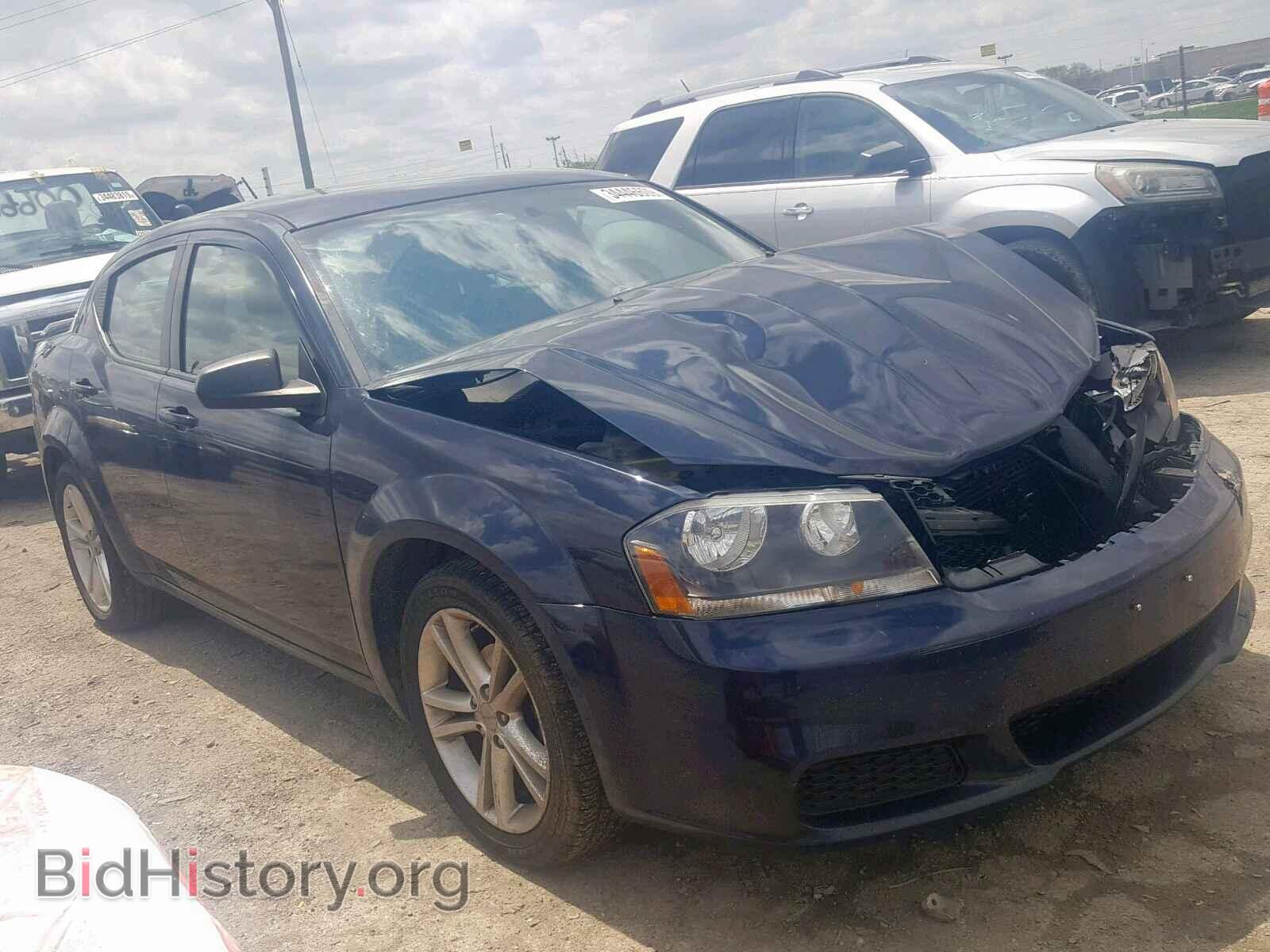 Photo 1C3CDZAB4EN140315 - DODGE AVENGER 2014