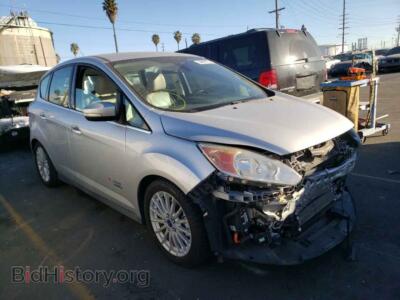 2013 Ford CMAX C-Max Prem, серебристый — VIN 1FADP5CU5DL548031, Copart