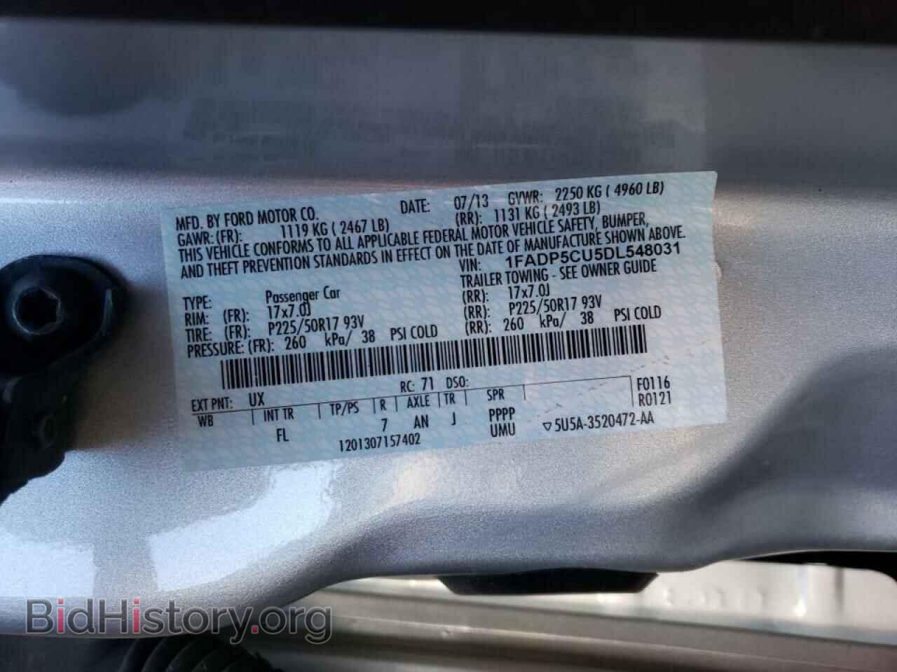2013 FORD CMAX - VIN: 1FADP5CU5DL548031 - Photo 10