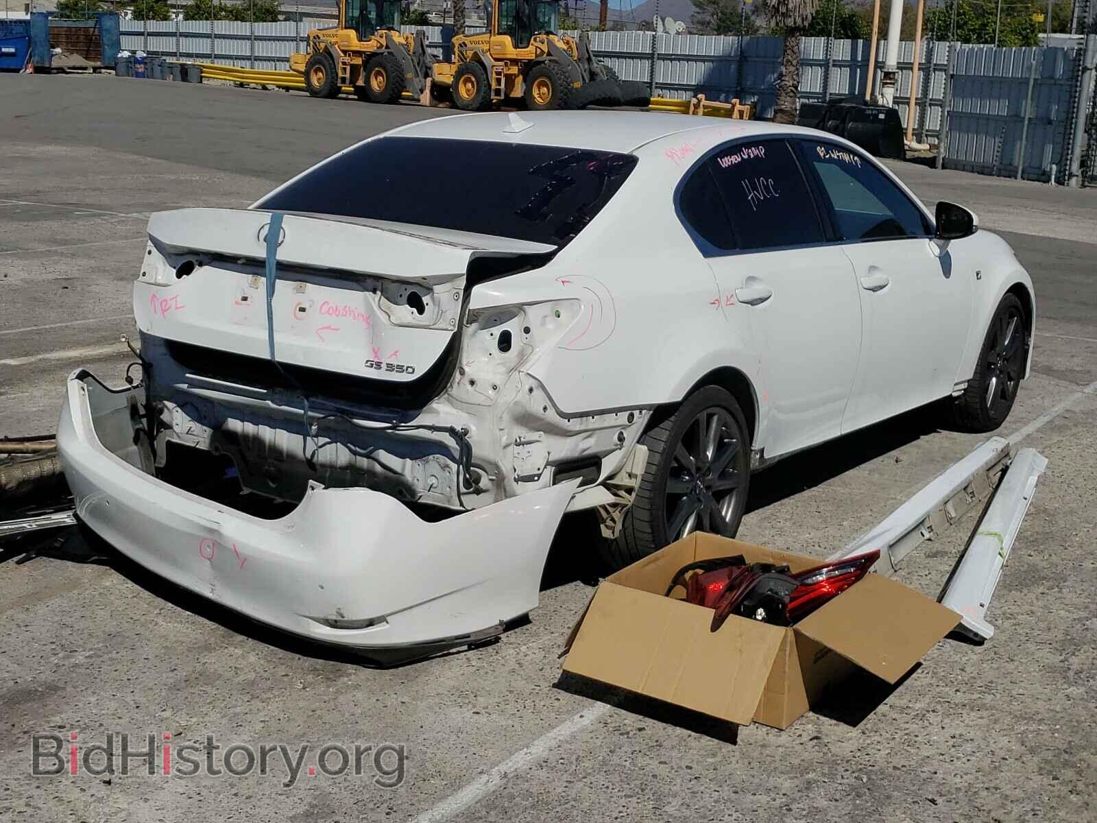2014 LEXUS GS350 - VIN: JTHBE1BL9E5034101 - Фото 4