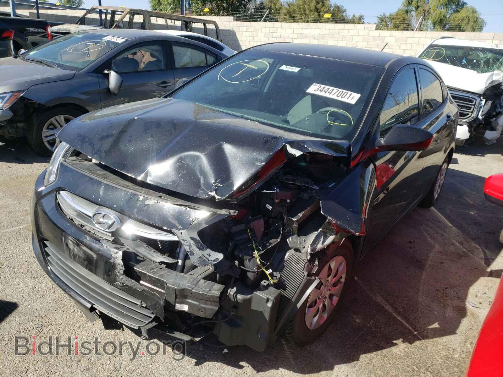 2016 HYUNDAI ACCENT - VIN: KMHCT4AE8GU952667 - Фото 2