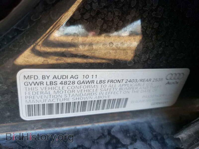 2012 Audi A4 (VIN WAUMFAFL4CN011983) — photo 10 of 10