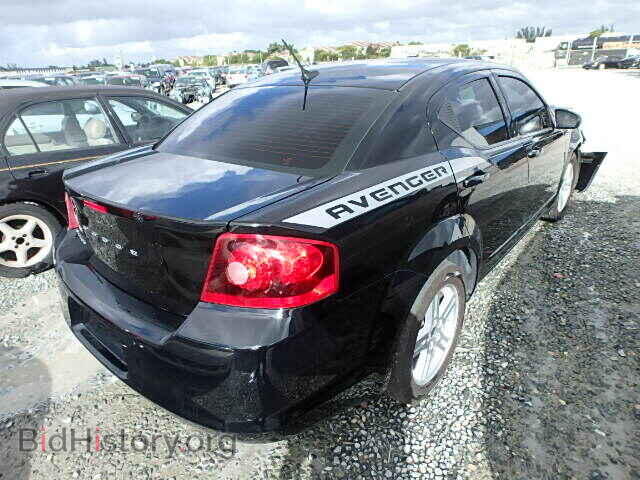 2012 DODGE AVENGER - VIN: 1C3CDZCB3CN156242 - Фото 4
