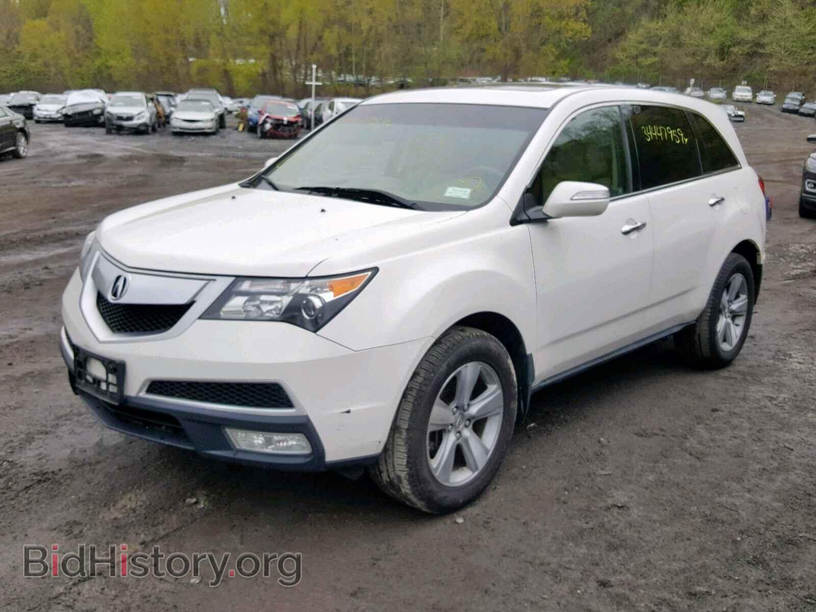 2012 ACURA MDX - VIN: 2HNYD2H3XCH516684 - Фото 2