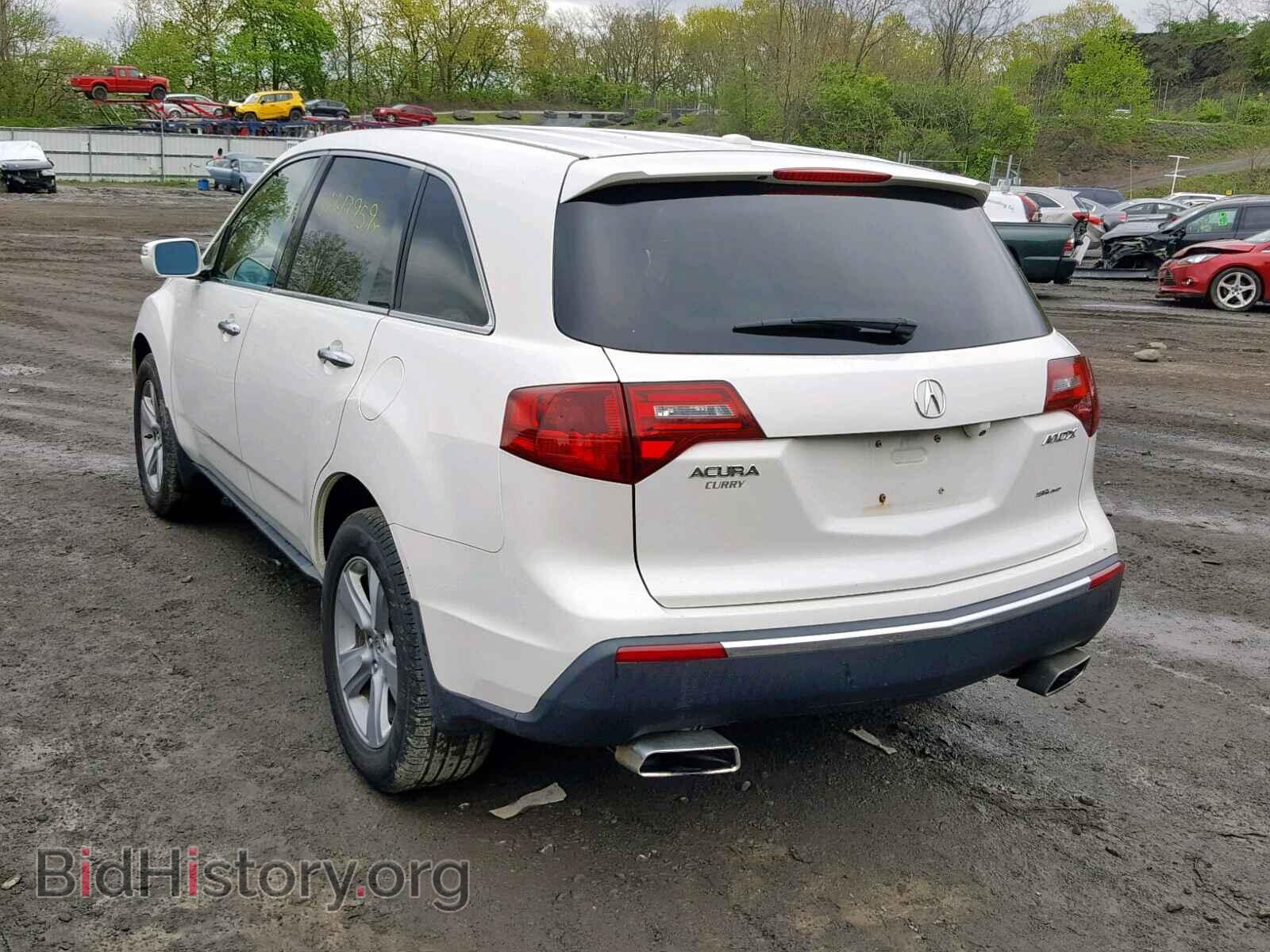 2012 ACURA MDX - VIN: 2HNYD2H3XCH516684 - Фото 3