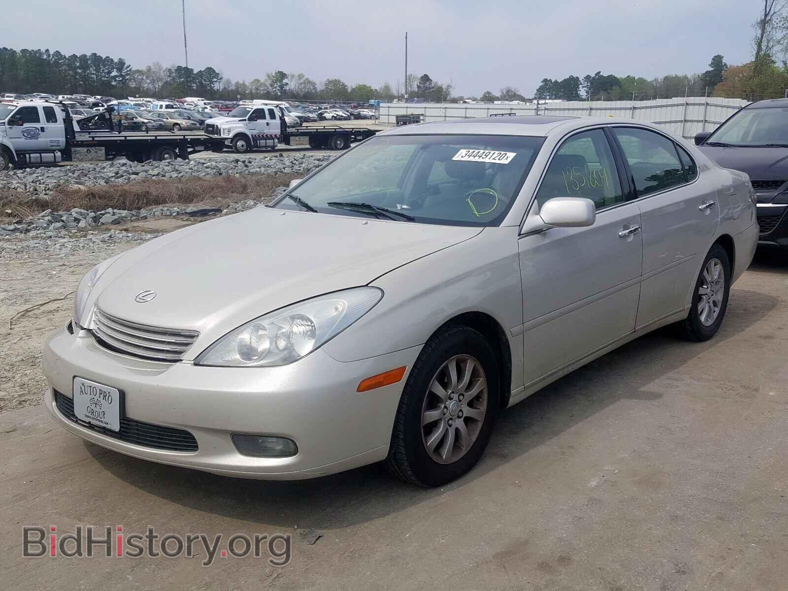 2004 LEXUS ES330 - VIN: JTHBA30G045014802 - Фото 2