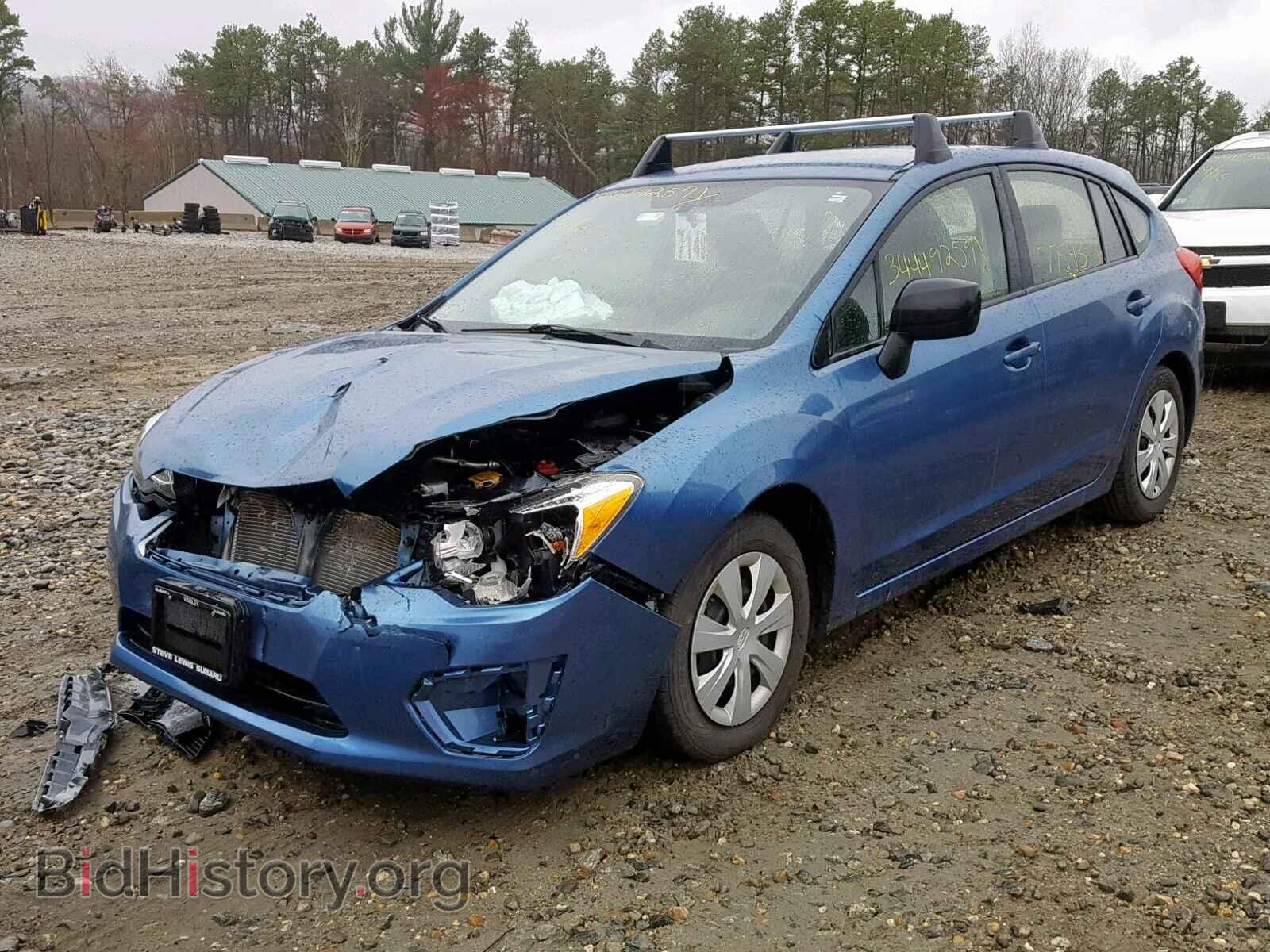 2014 SUBARU IMPREZA - VIN: JF1GPAA67E8298709 - Фото 2