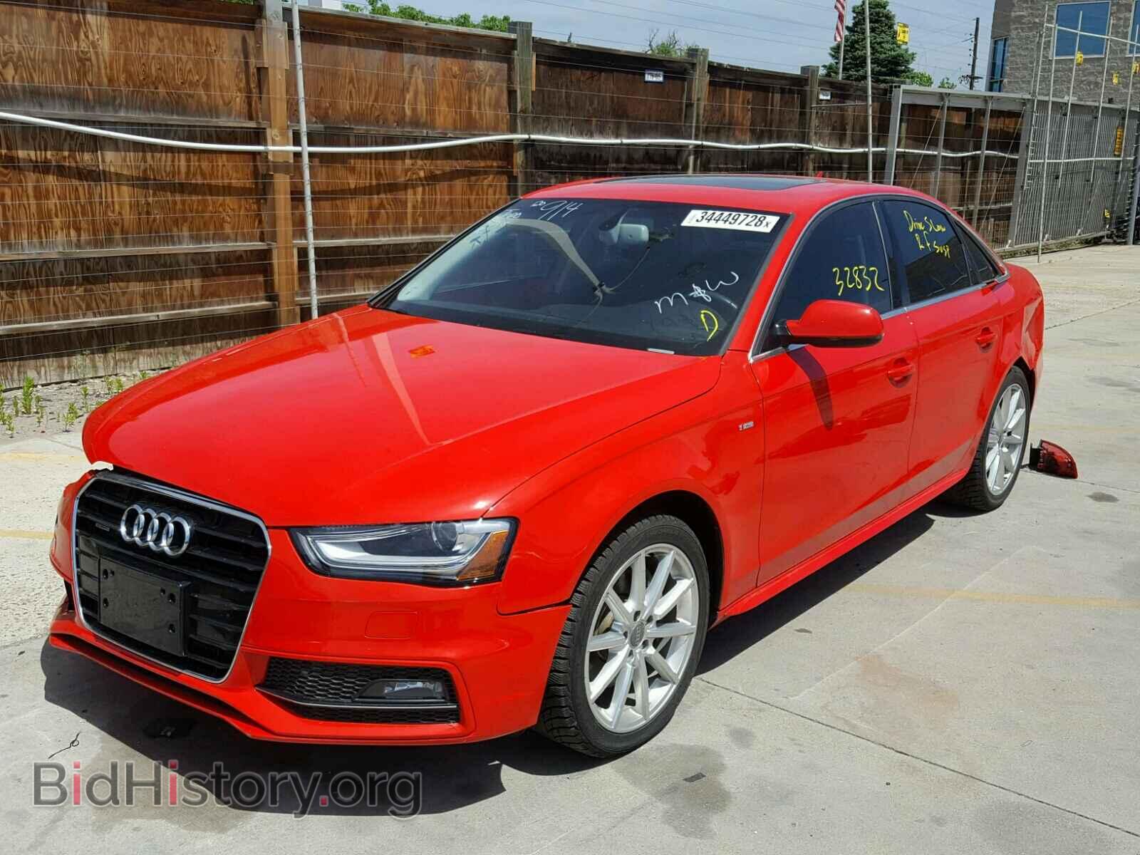 2016 AUDI A4 - VIN: WAUFFAFL1GN007274 - Фото 2