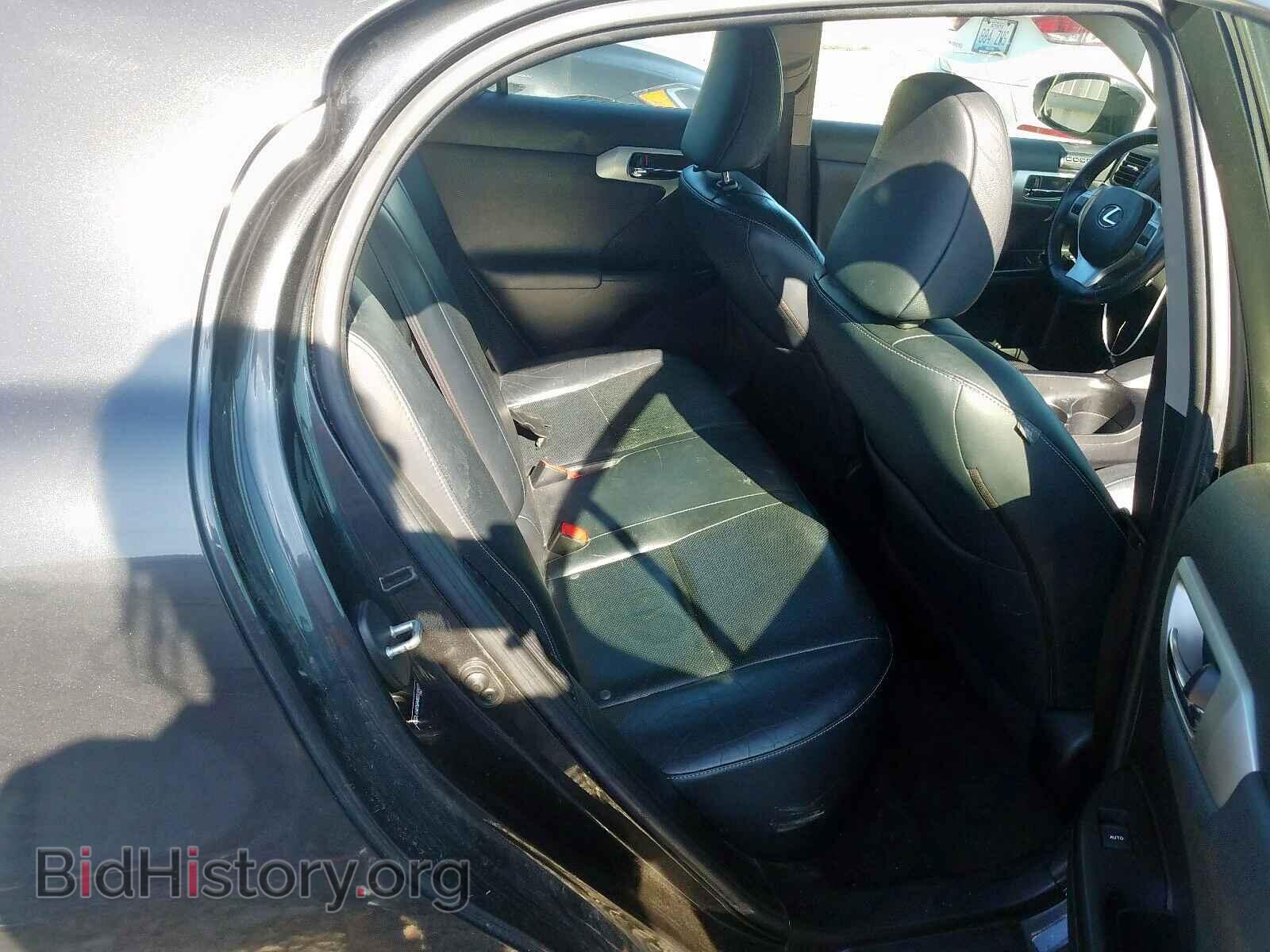 2011 LEXUS CT 200 - VIN: JTHKD5BH8B2030477 - Фото 6